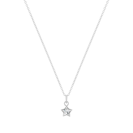 Divine Star sterling silver Necklace-0
