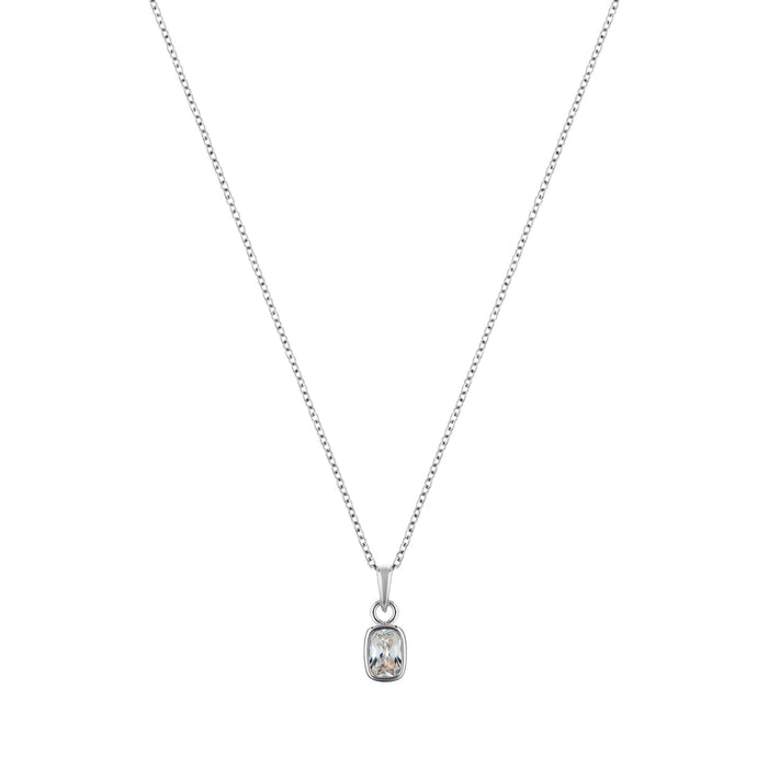 Enigma sterling silver necklace-0