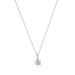 Moissanite Solitaire Diamond Necklace One Carat-0