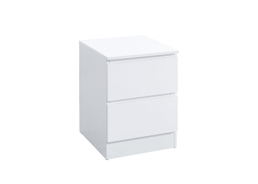 Oslo 2 Drawer Bedside-4