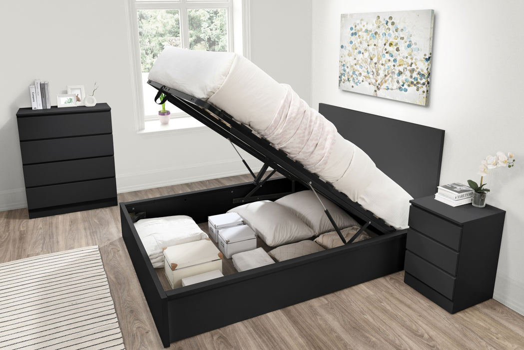 Oslo Double Ottoman Bed-2