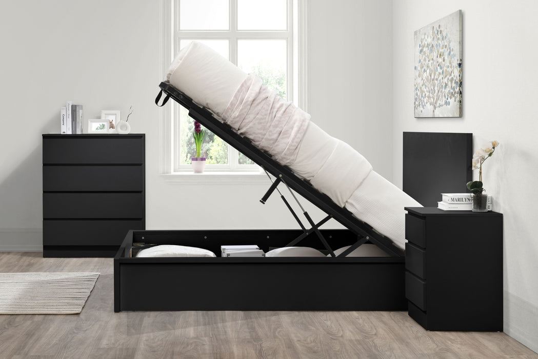 Oslo Double Ottoman Bed-3