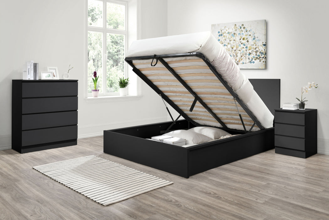 Oslo Double Ottoman Bed-0