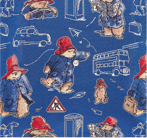 Paddington Bear Blue™ - Fabric for Upholstery-0