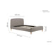 Quebec Small Double Bed-11