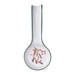 Ceramic Spoon Rest Flower White Green 28cm-0