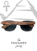 Eyewood | Engraved wooden sunglasses - Relic-1