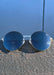 Titanium Round Sunglasses - V2 - 24K GOLD Plated-9