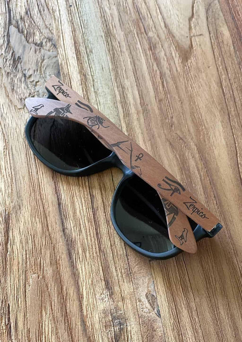 Eyewood | Engraved wooden sunglasses - Relic-3