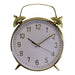 Alarm Style Gold & White Wall Clock - Kozeenest