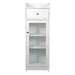 Alaska Glass Cabinet White-0