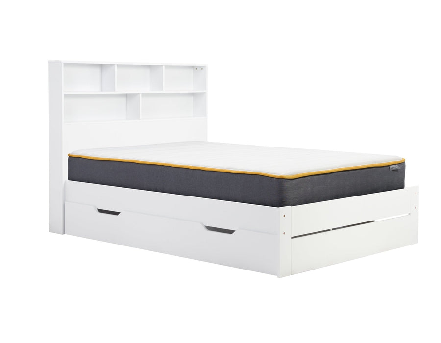 Alfie King Storage Bed White-3