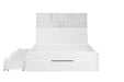 Alfie King Storage Bed White-8