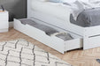 Alfie King Storage Bed White-11