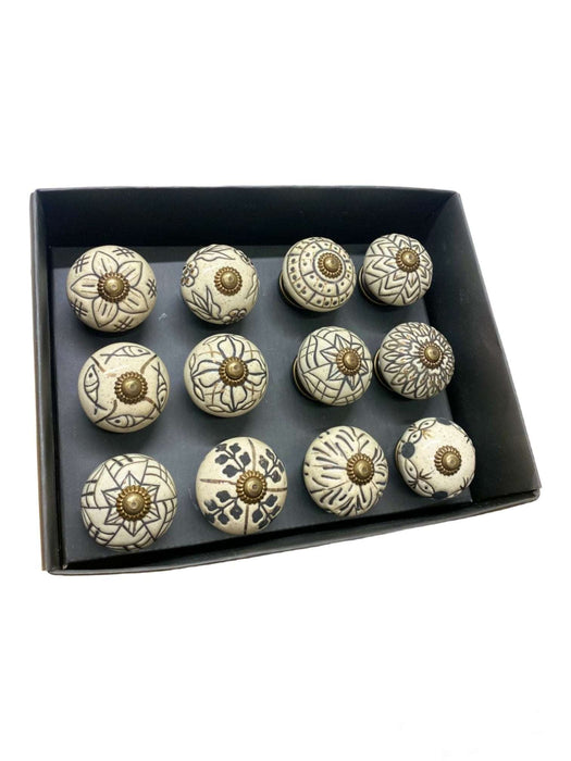 Antique Gold Design Drawer knobs - Kozeenest