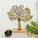 Antique Gold Tree On Wooden Base Large - Kozeenest