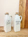 Antique Grey Oil & Vinegar Containers - Kozeenest