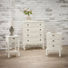 Antoinette 3 Drawer Chest White-2