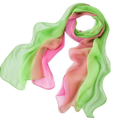 Apple Pink - Multi Chiffon - Kozeenest