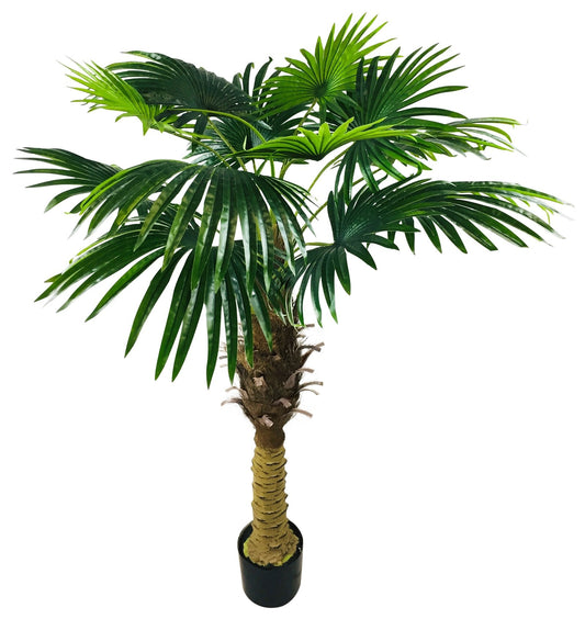 Artificial Fan Palm Tree 150cm - Kozeenest