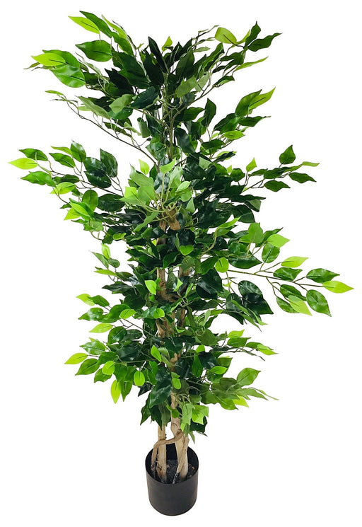 Artificial Ficus Tree with Natural Trunk 125cm - Kozeenest