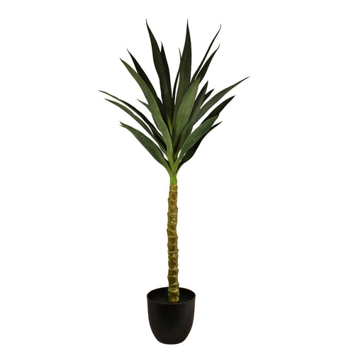 Artificial Single Trunk Yucca Tree, 100cm - Kozeenest