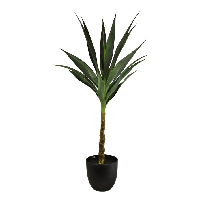 Artificial Single Trunk Yucca Tree, 80cm - Kozeenest