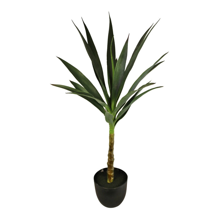 Artificial Single Trunk Yucca Tree, 80cm - Kozeenest