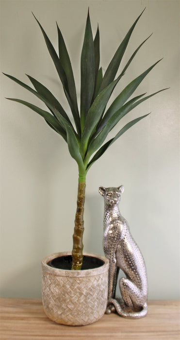 Artificial Single Trunk Yucca Tree, 80cm - Kozeenest