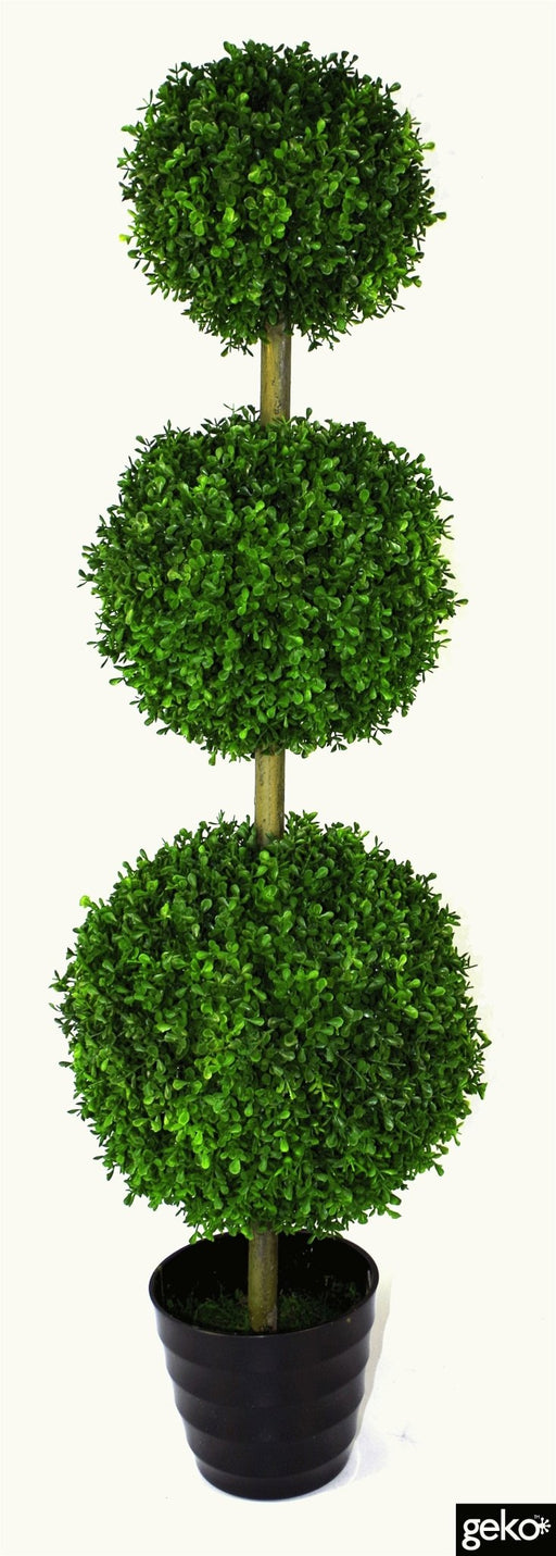 Artificial X-Large 120cm Grass Topiary Tree - Kozeenest