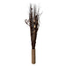 Assorted Leaves & Grasses In A Woven Natural Pot 150cm - Kozeenest