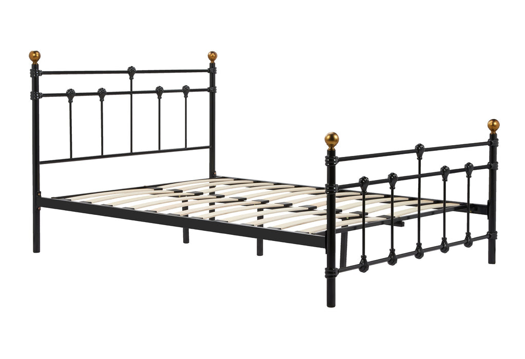 Atlas Double Bed Black-5