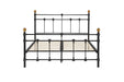 Atlas Double Bed Black-6