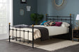 Atlas Double Bed Black-0