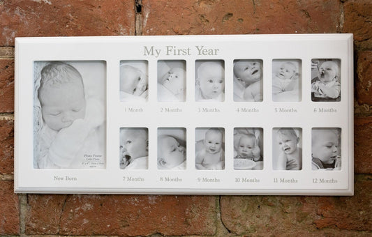 Baby My First Year Photo Frame - Kozeenest
