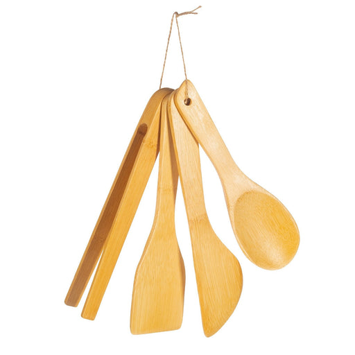 Bamboo Utensils Set - Kozeenest