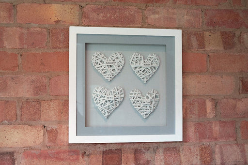 Be Kind Woven Heart Frame 40cm - Kozeenest