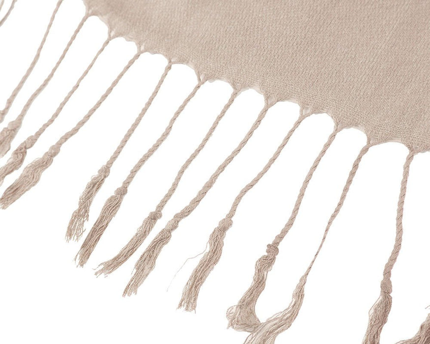 Beige - Pashmina - Kozeenest