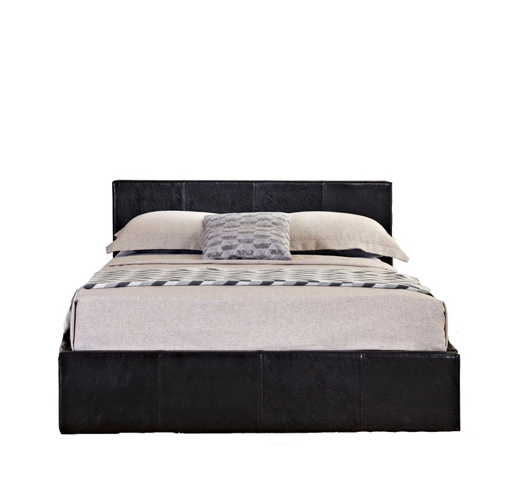 Berlin Double Ottoman Bed Brown-6