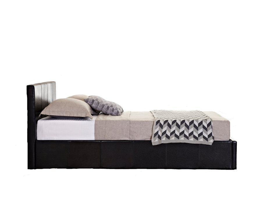 Berlin Double Ottoman Bed Brown-8