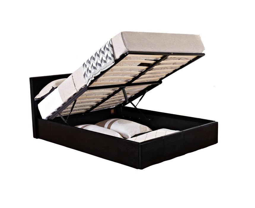 Berlin King Ottoman Bed Black-2