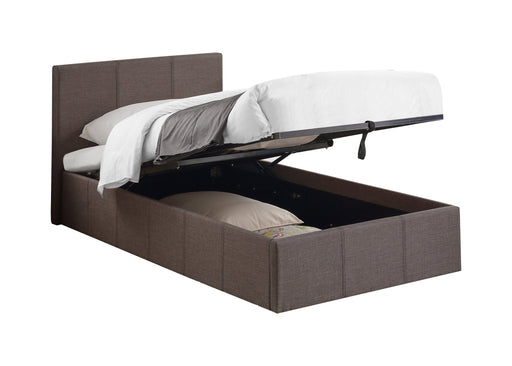 Berlin Single Ottoman Bed - Grey-1