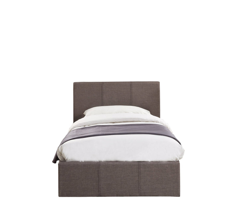 Berlin Single Ottoman Bed - Grey-3