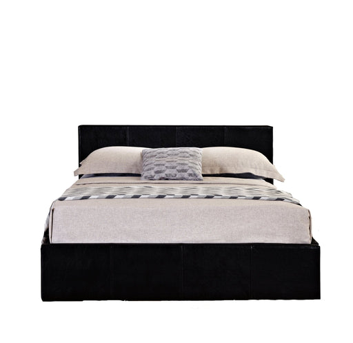 Berlin Small Double Ottoman Bed Black-1