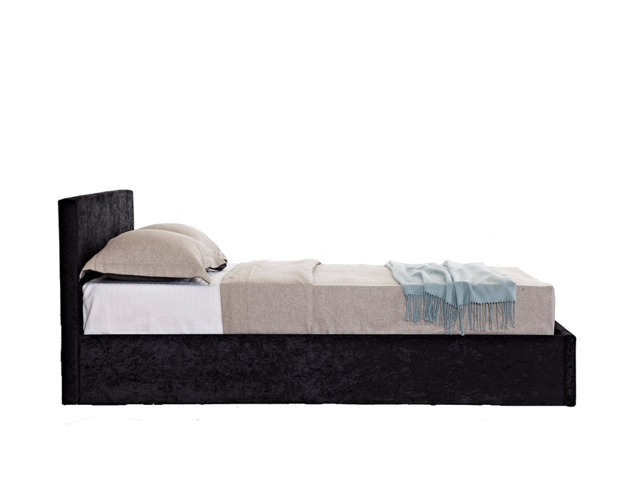 Berlin Small Double Ottoman Bed Black-8