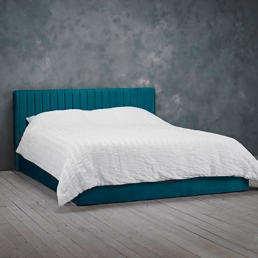 Berlin Teal Double Bed-0