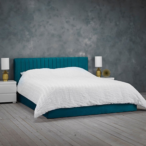 Berlin Teal Double Bed-1