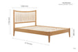 Berwick King Bed Oak-1