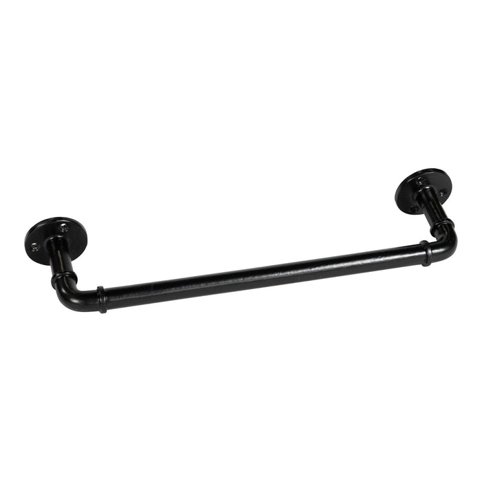 Black Iron Towel Rail 34cm - Kozeenest