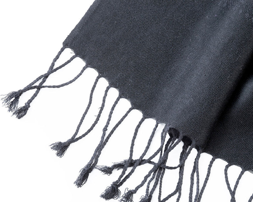 Black - Pashmina - Kozeenest